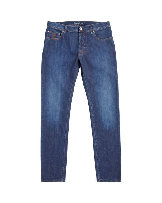 Corneliani Stretch Cotton Jeans