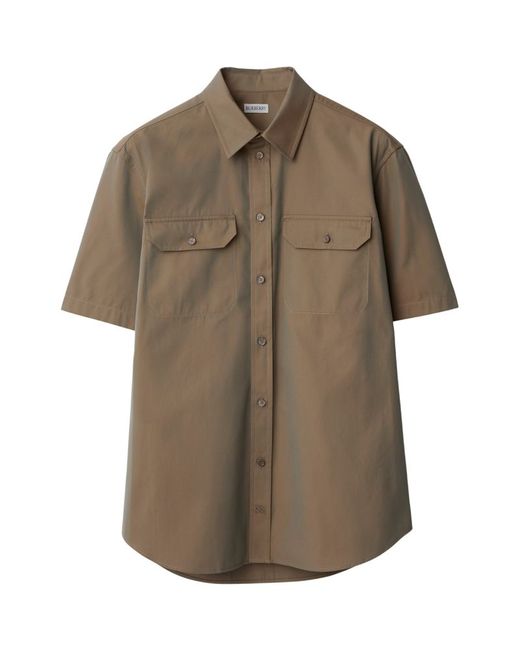 Burberry Cotton Short-Sleeve Shirt