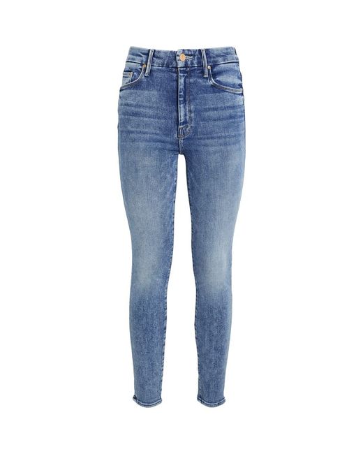 Mother Looker Ankle High-Rise Skinny Jeans