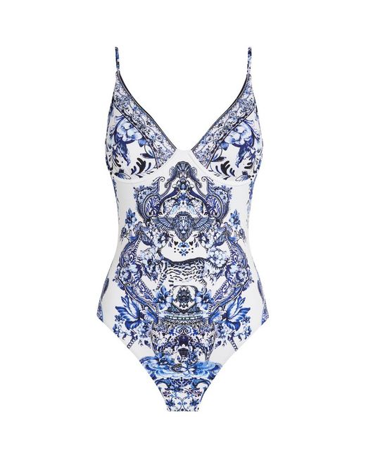 Camilla Crystal-Embellished Glaze And Graze Swimsuit