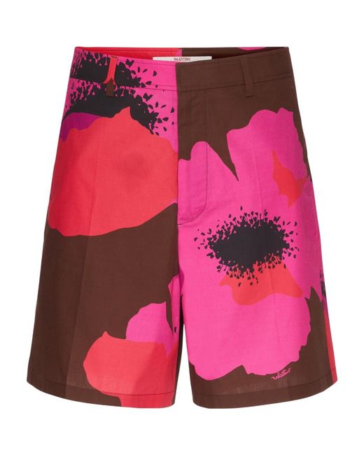 Valentino Garavani Floral Bermuda Shorts