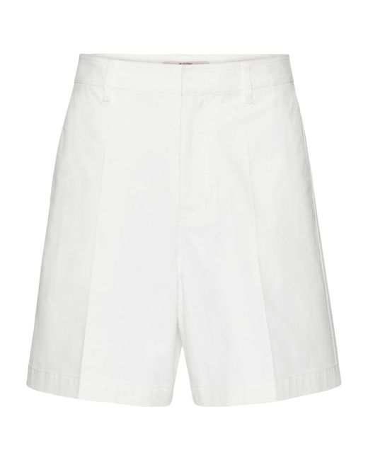 Valentino Garavani Cotton-Blend Bermuda Shorts