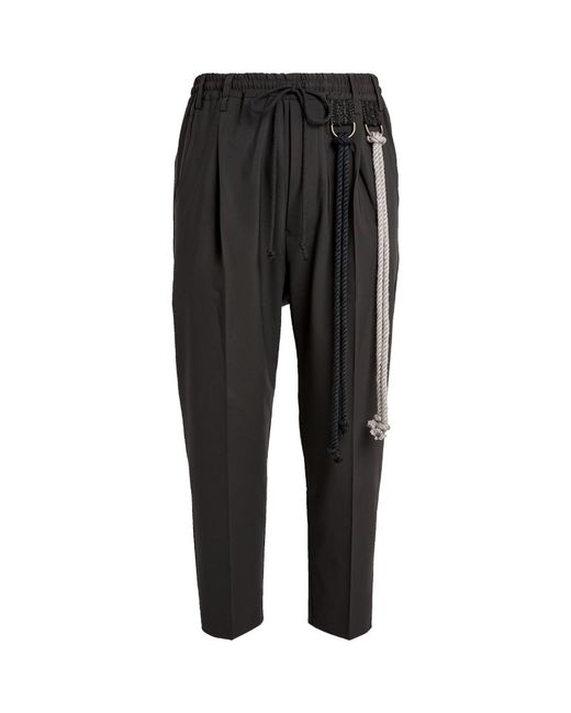 Song For The Mute Pleated Rope Trousers