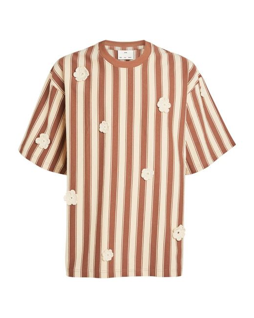 Song For The Mute Striped Oversized T-Shirt