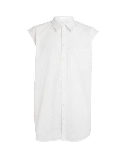 Helmut Lang Sleeveless Button-Up Shirt