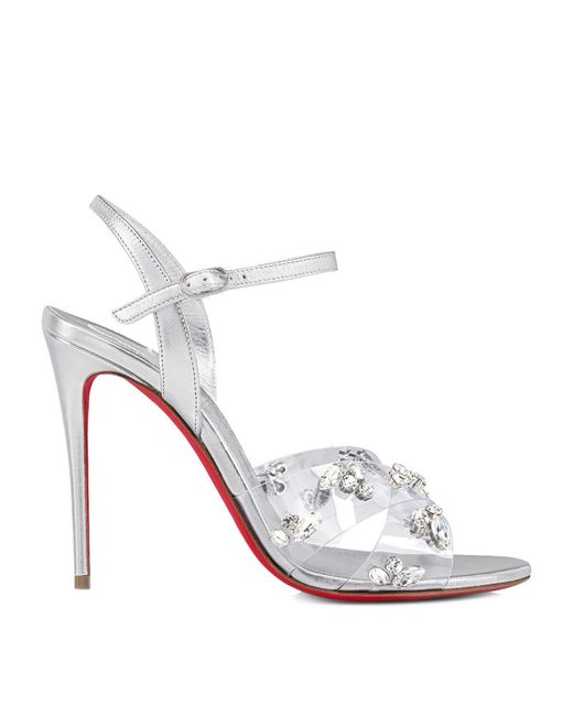 Christian Louboutin Degraqueen Embellished Sandals 100