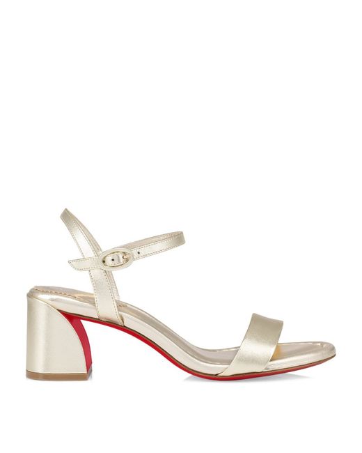 Christian Louboutin Miss Jane Leather Sandals 55