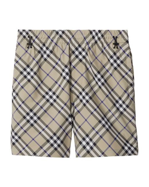 Burberry Relaxed Check Shorts