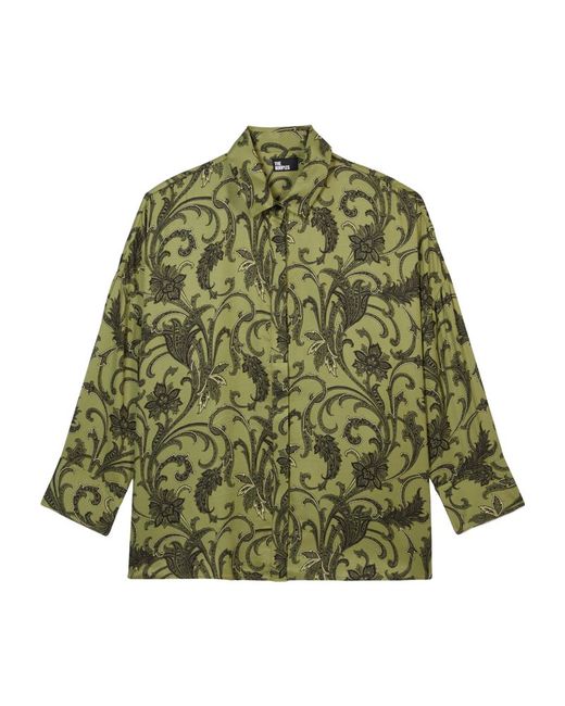 The Kooples Oversized Graphic Print Shirt
