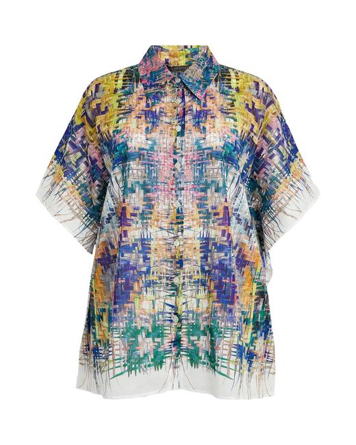 Marina Rinaldi Patterned Tunic Shirt
