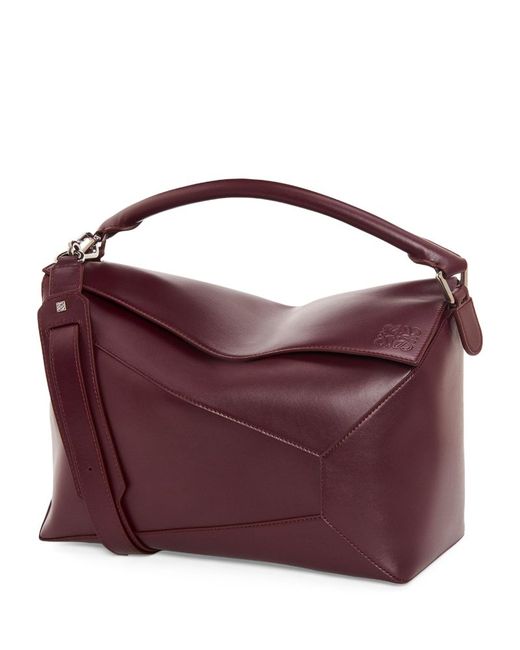 Loewe Leather Puzzle Top-Handle Bag