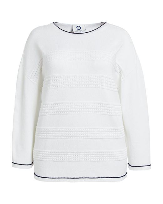 Marina Rinaldi Cotton-Blend Sweater