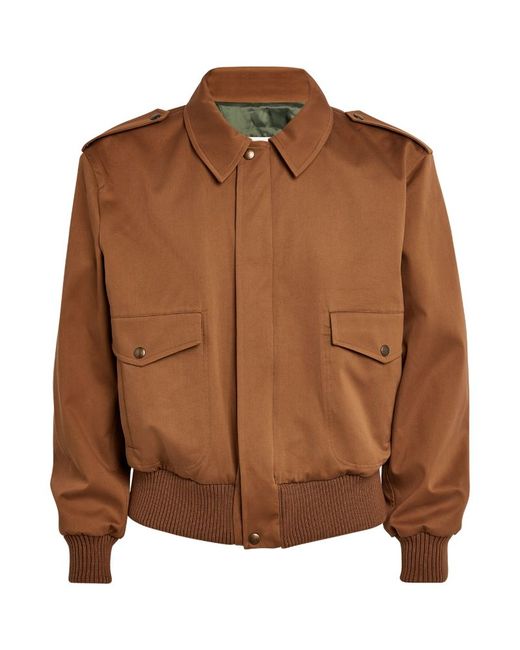 Giuliva Heritage Cotton-Cashmere Bomber Jacket