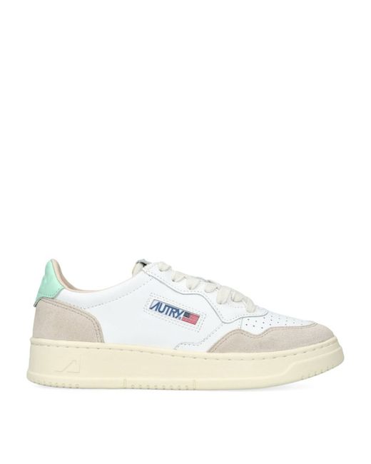 Autry Leather Medalist Low-Top Sneakers