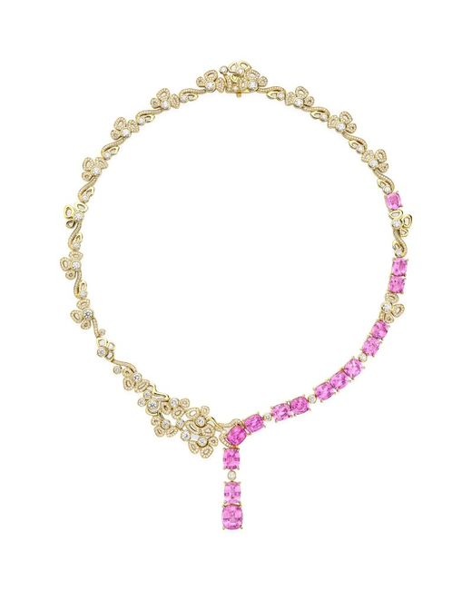 Boodles Yellow Diamond And Sapphire A Family Journey Necklace