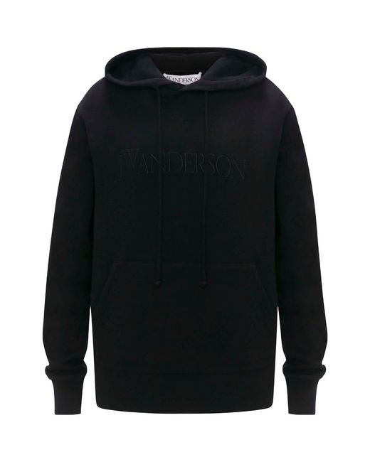 J.W.Anderson Logo-Embroidered Hoodie