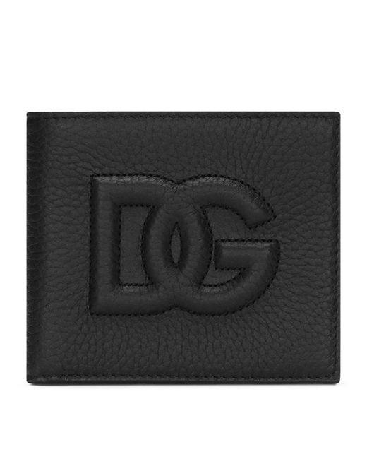 Dolce & Gabbana Leather Logo Bifold Wallet