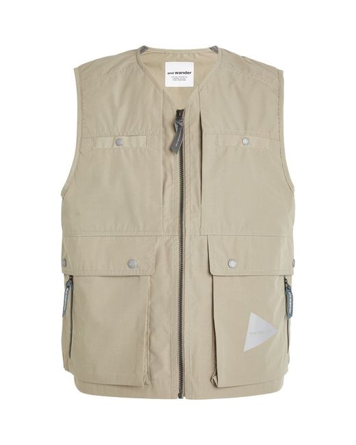 And Wander Zipped Gilet