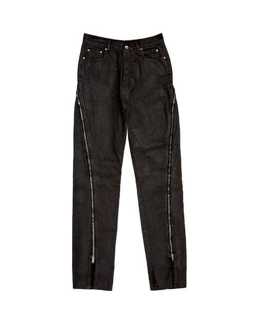 Rick Owens Zip-Detail Slim Jeans