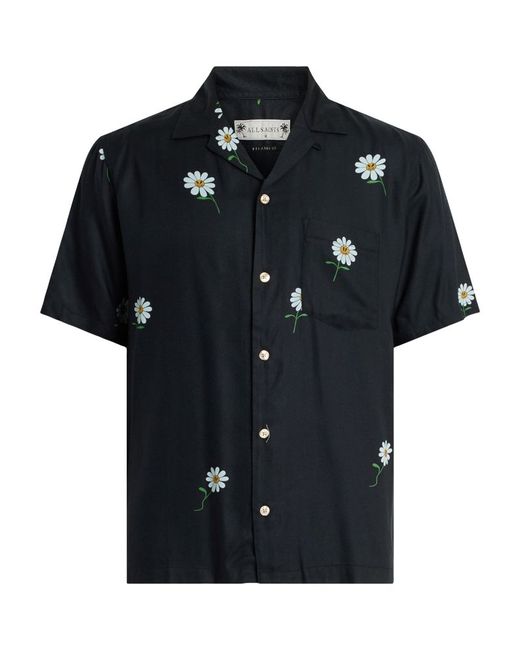 AllSaints Short-Sleeve Daisical Shirt