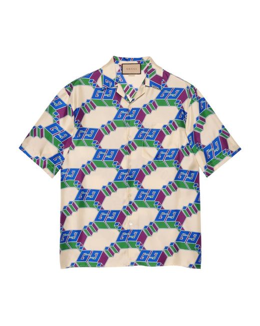 Gucci 3D Gg Print Shirt
