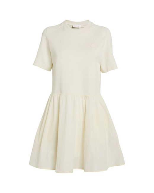 Moncler Cotton T-Shirt Mini Dress