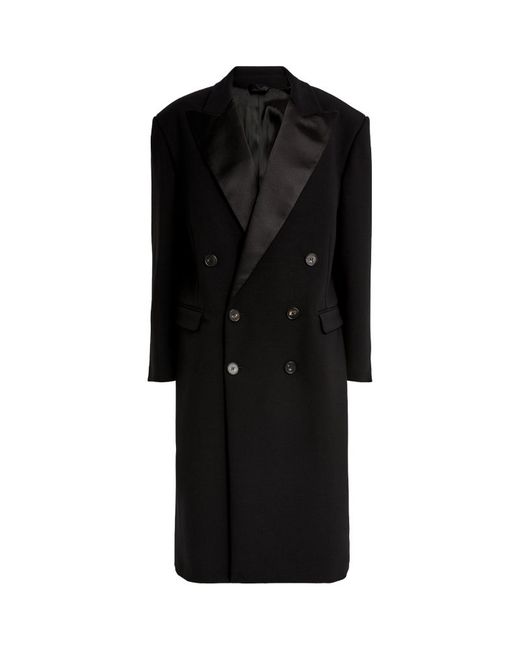 Carven Oversized Double-Breasted Coat