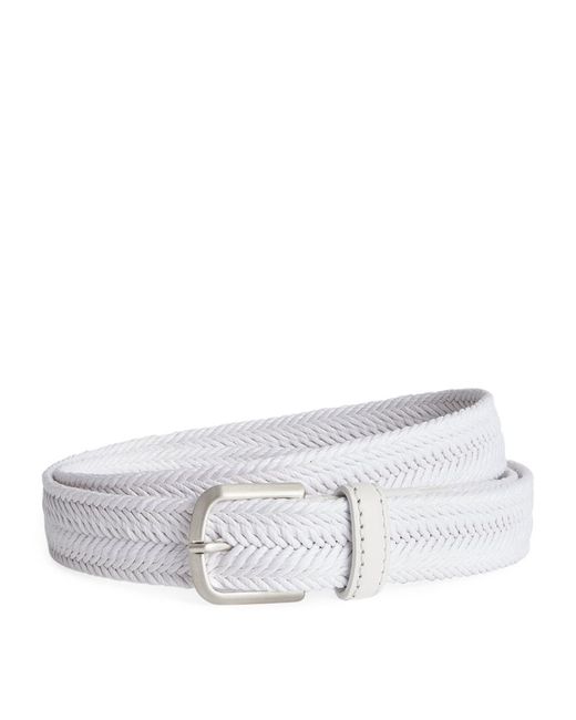 Giorgio Armani Cotton Braided Belt