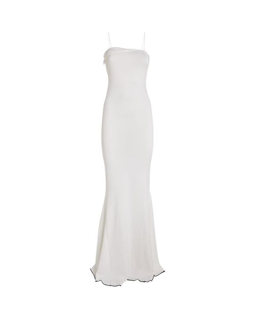 Jacquemus Folded Aro Gown
