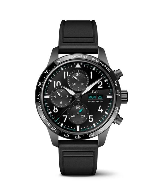 Iwc Schaffhausen X Mercedes-Amg Petronas Ceratanium PilotS Performance Chronograph Watch 41Mm