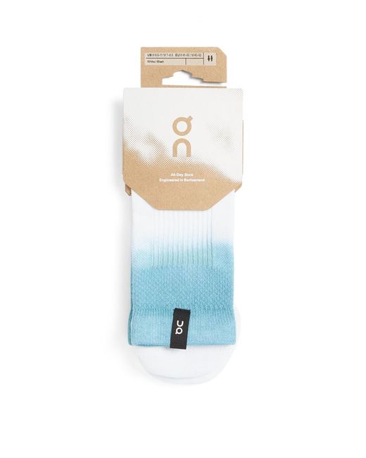 On Running Organic Cotton-Blend All-Day Socks