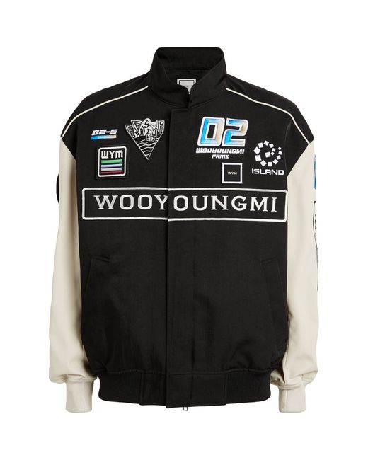 Wooyoungmi Oversized Varsity Jacket