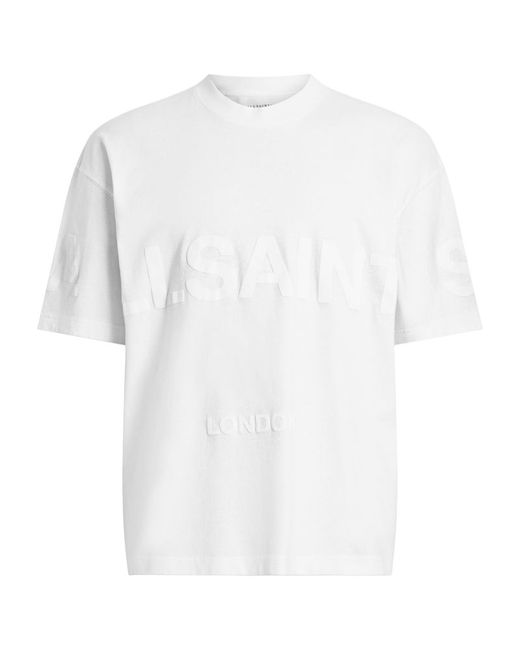 AllSaints Cotton Biggy Logo T-Shirt