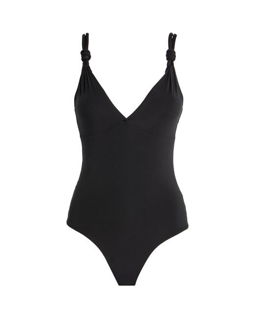Maygel Coronel Knotted Swimsuit