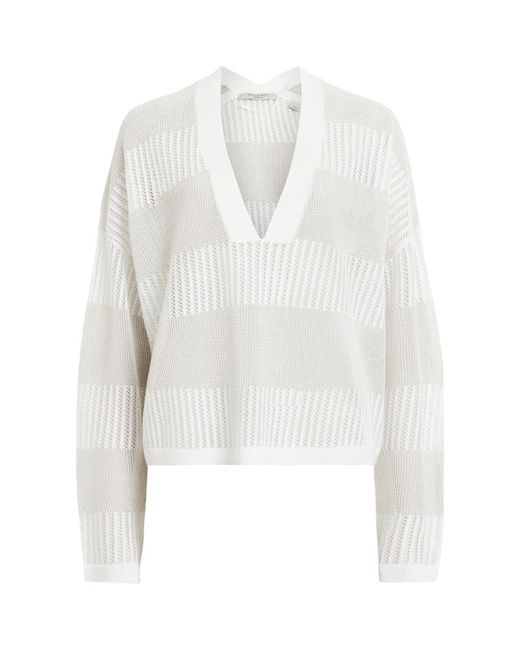 AllSaints Misha V-Neck Sweater