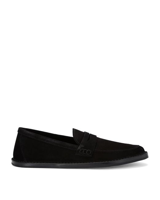 The Row Leather Cary Loafers