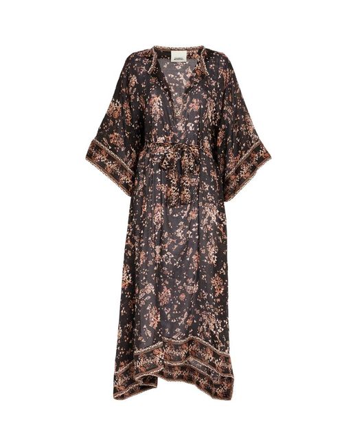 Isabel Marant Cotton-Silk Amira Maxi Dress