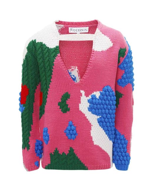 J.W.Anderson Wool Jacquard Sweater