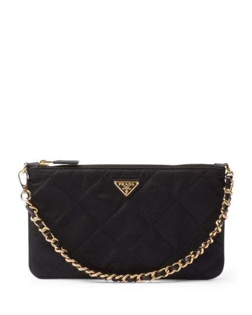 Prada Re-Nylon Quilted Pouch