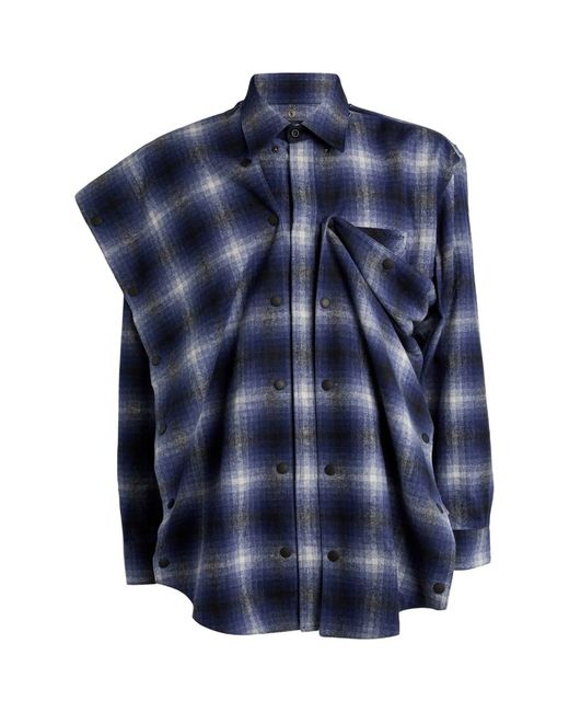Y / Project Snap-Off Check Shirt