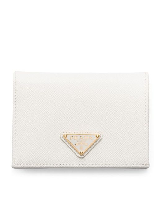 Prada Small Saffiano Leather Bifold Wallet