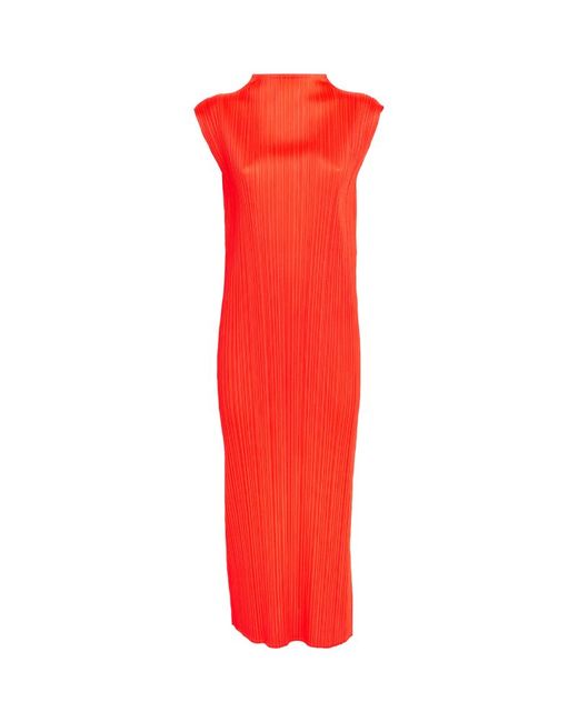 Pleats Please By Issey Miyake Monthly Colors April Maxi Dress