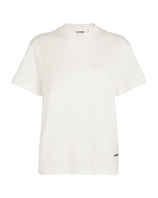 Jil Sander Pack Of 3 Short-Sleeve T-Shirts