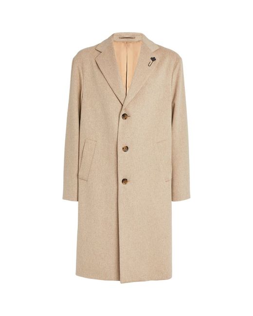 Lardini Virgin Wool Overcoat
