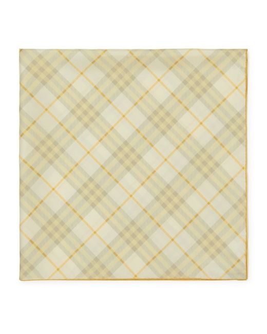 Burberry Twill Check Scarf