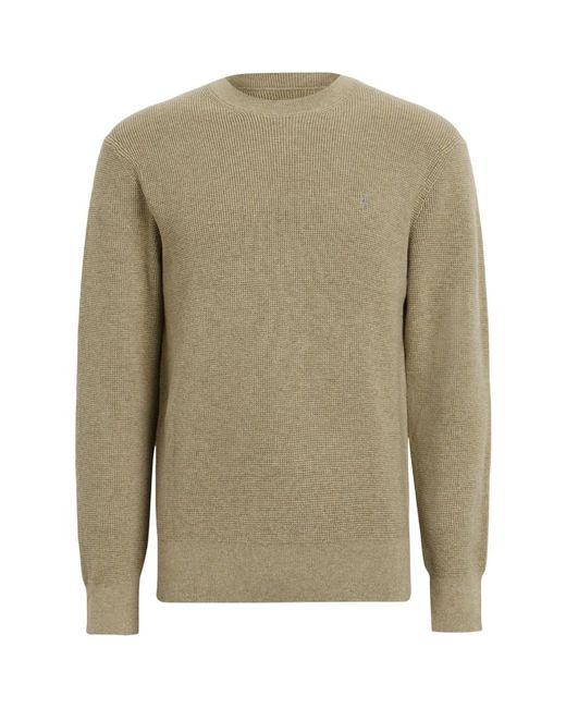 AllSaints Cotton-Wool Aspen Sweater