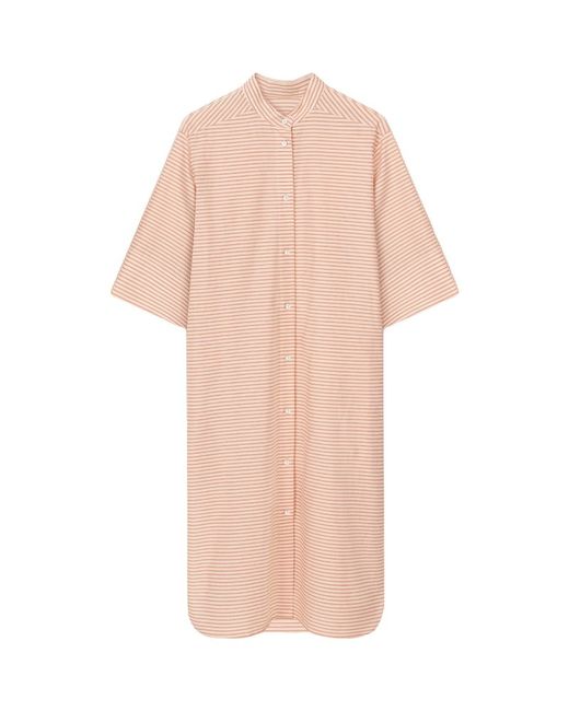 Aeron Cotton-Silk Veda Shirt Dress