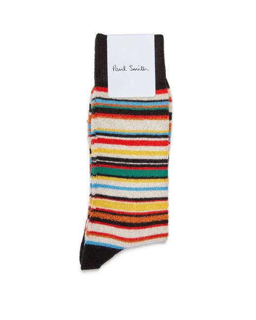 Paul Smith Wool-Blend Signature Stripe Socks