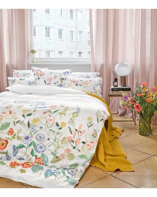 Schlossberg Floral Annika-Noblesse King Oxford Pillowcase 50Cm X 90Cm