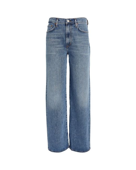 Agolde Harper Mid-Rise Straight Jeans